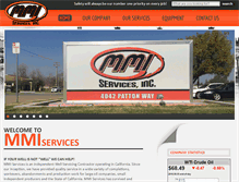 Tablet Screenshot of mmi-services.com